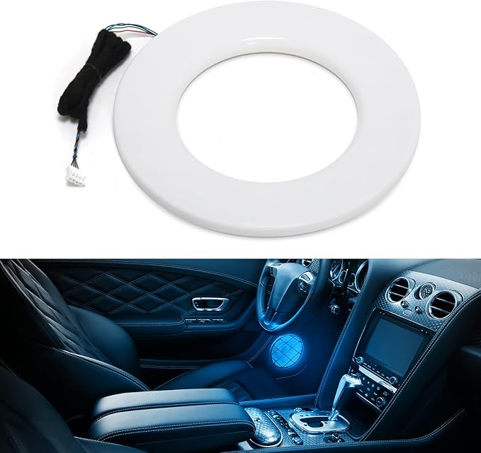 RGB Door Horn Light*1(5.9inch+ line 19inch*1), which fit for RGB Main Controller Connects and sub-Controller kit (not Including), Not Applicable dreamcolor 5 in 1(Single Controller)