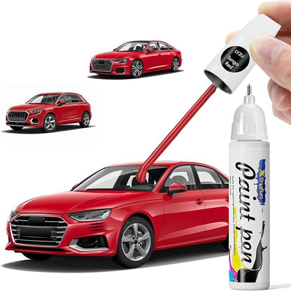 LY3U Tango Red Touch Up Paint Compatible with Audi, DIY Car Paint Scratch Repair, Quick & Easy Fix Automotive Scratch Repair for Q1/Q3/Q5/Q7/Q8/A3/A4/A5/A6/A7/A8/E-Tron/R8/TT
