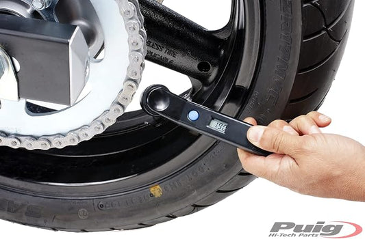 Puig 5401 N Tyre Pressure Meter, Black