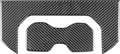 NVCNX Real Premium Carbon Fiber for Toyota Tundra 2022-2026 / Sequoia 2023-2026 2024 2025 Truck Pickup SUV Center Console Armrest Cup Holder Cover Interior Trim Accessories Overlay Sticker Decal 2PCs