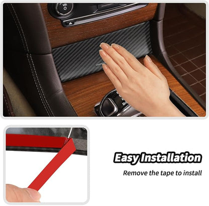JeCar 5pcs Carbon Fiber Interior Trim Kit Interior Accessories for 2011-2014 Chrysler 300/300C