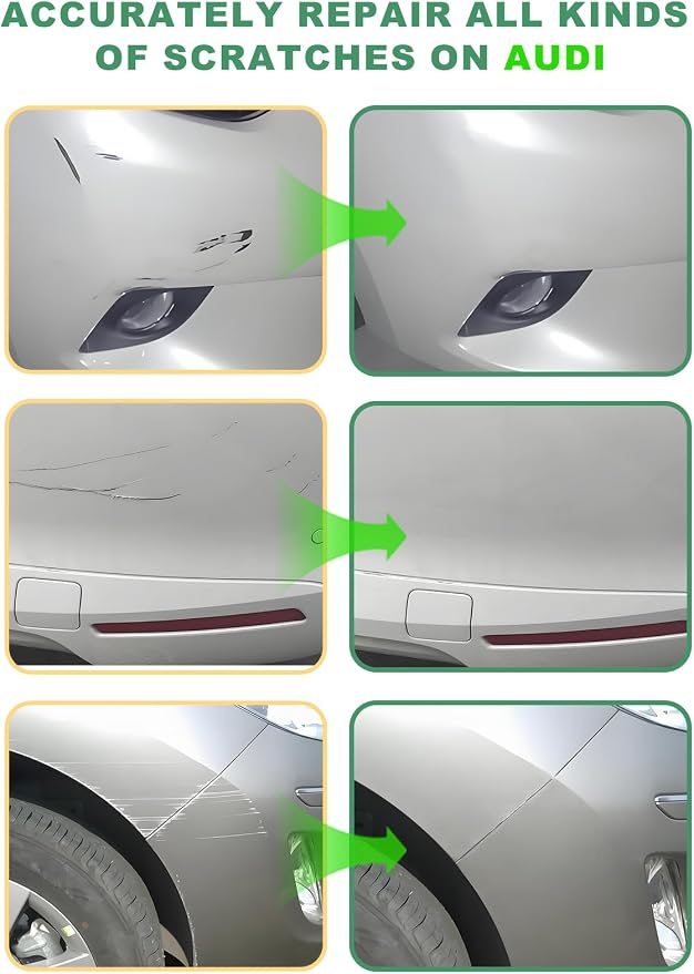 Stealth Gray Metallic(WA928L) Touch Up Paint Pen for GMC,Car Paint Scratch Repair Pen Quick and Easy Fix Auto Paint Scratch