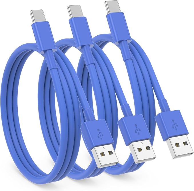 Car Carplay Cable for iPhone 16 15 Pro Max 15 Plus Car Charger, 6FT USB to USB C Cable for Car Charger Adapter, Carplay USB C Cord Accessories Charging for iPad 10th Gen/iPad Pro Air 5th-DarkBlue