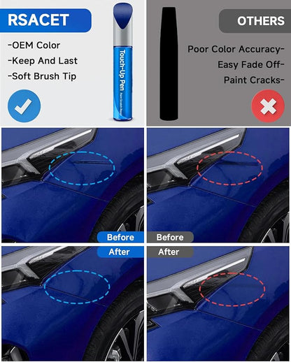Deep Sea Blue(B2R) Touch Up Paint Compatible with Kia Exact Match Touch Up Paint Car Scratch Repair