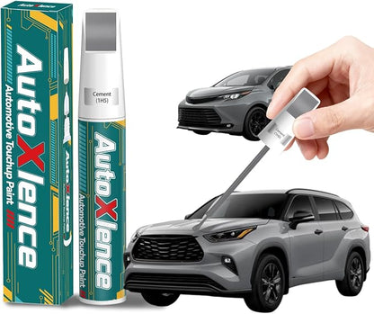 1H5 Cement Touch Up Paint Compatible with Toyota Car Paint Pen Scratch Repair Automotive Scratch Remover Fix Exact Color Match