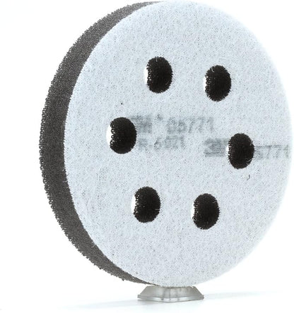 3M Hookit Soft Interface Pad 05771, 3 in, Foam, Quick Change, Soft Pad for Autobody Sanding