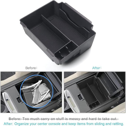 CDEFG Center Console Organizer Tray for 2019-2023 2024 Acura RDX Armrest Tray Storage Box Secondary Insert Coin Container 2024 Acura RDX Interior Accessories
