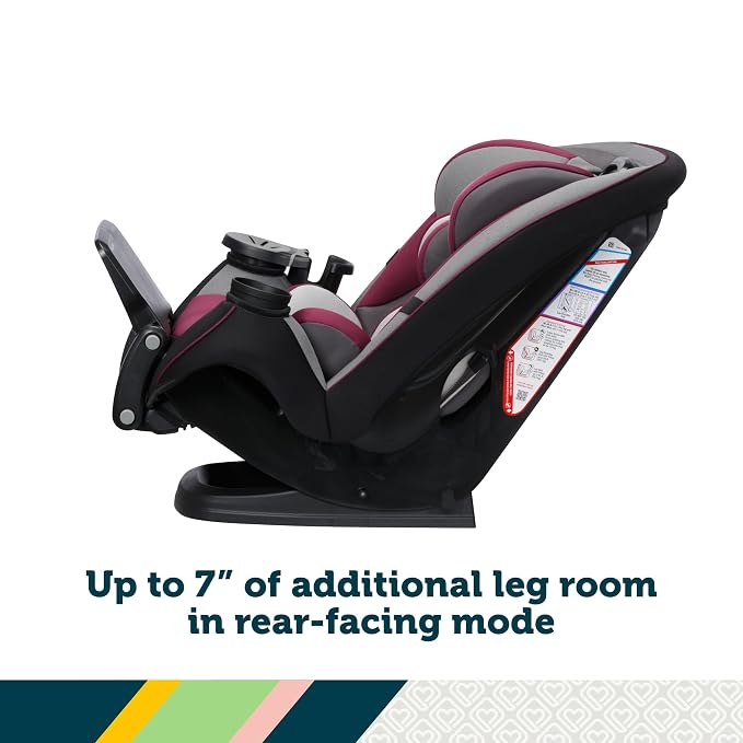 Safety 1st Grow and Go Extend ‘n Ride LX All-in-One Convertible Car Seat, Black Pepper
