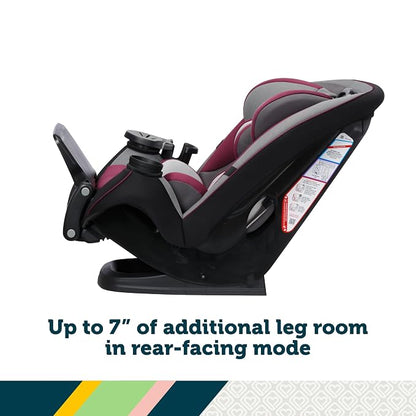Safety 1st Grow and Go Extend ‘n Ride LX All-in-One Convertible Car Seat, Winehouse