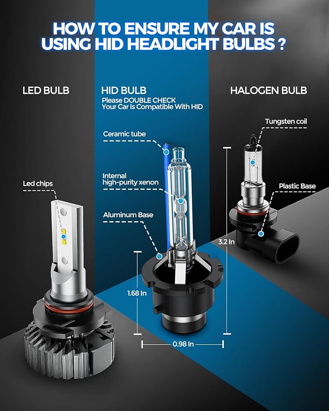 Marsauto D4S D4R HID Bulbs, 66440 42402 42402WX Bulbs, 35W D4S 8000K White Blue, Up to 350% Brightness, Pack of 2