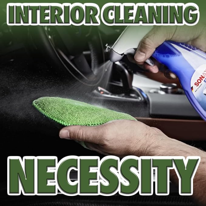 SONAX Care Pad for Plastics | Interior Trim & Dashboard Applicator | Non-Abrasive | Easy Grip | Safe for All Vehicle Plastics