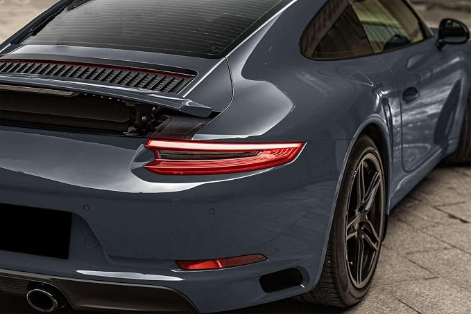 60"x84" (5FTx7FT) PPF Paint Protection Film Gloss Midnight Gray Self Healing Auto Bra Vinyl Wrap Invisible Scratches Shield Sheet DIY with Tool Kit