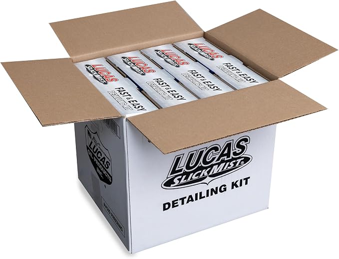 Lucas Oil 10558 Slick Mist Detailing Car Kit (Pack of 4)