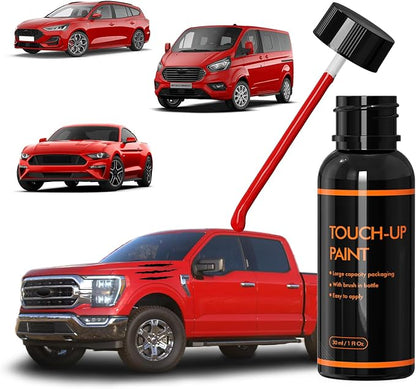 PQ Race Red Touch Up Paint for Ford, DIY Car Paint Scratch Repair Kit, Automotive Paints, Quick & Easy Fix Scratch Repair for F-150/Mustang/Ranger/Escape/Explorer/Bronco/Responder