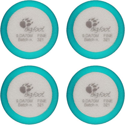 RUPES D-A Intermediate Foam Pads (Light Blue) Ø 54/70mm, 4 pcs