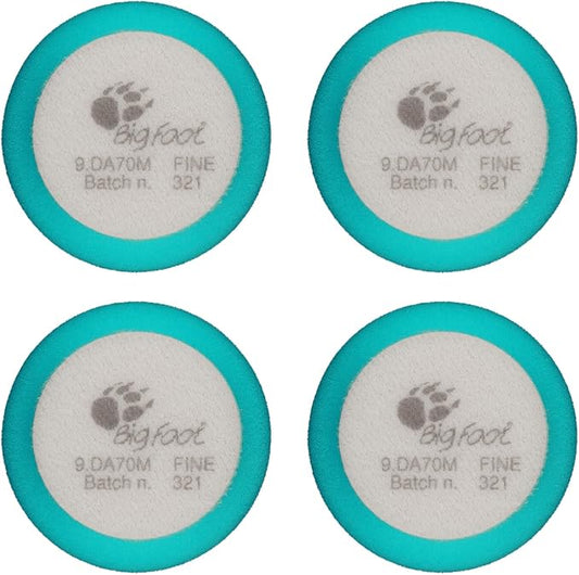 RUPES D-A Intermediate Foam Pads (Light Blue) Ø 54/70mm, 4 pcs
