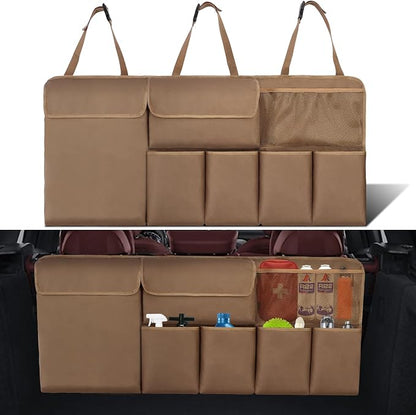 Car Trunk Organizer Backseat Hanging Organizer with Storage Pockets for Subaru Crosstrek, Forester, Outback, Ascent 2000-2024 2025 Car Accessories