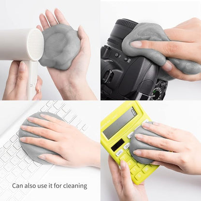 CLICK CLEAN Cleaning Gel for Car, 7oz Car Detailing Tools, Cleaning Putty Gel, Car Interior Cleaner Universal Dust Cleaner for Keyboard, Laptop, Air Vents