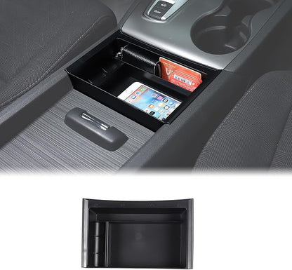 Center Console Organizer Tray for Honda Pilot 2016-2022/ Ridgeline 2020-2023/ Passport 2019-2023 Accessories, Central Control Armrest Secondary Storage Box ABS Material