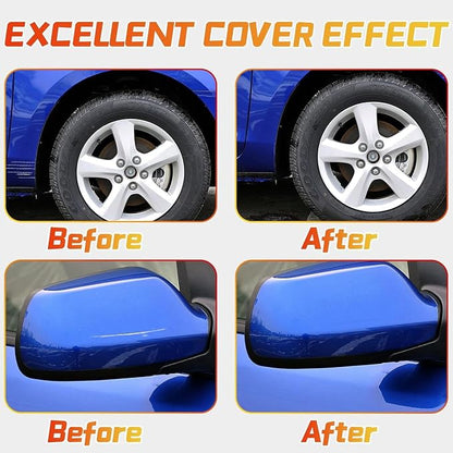 Touch Up Paint Pen for Cars, Car Paint Scratch Repair, 2-In-1 Car Touch Up Paint Fill Paint Pen, Quick & Easy Solution to Repair Minor Automotive Scratches 0.8 fl oz (Blue)
