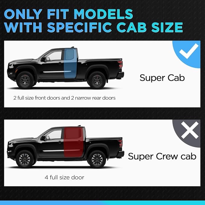 PZ 6.5" Running Boards Anti-Slip Side Steps Stainless Steel Compatible with 2015-2024 Ford F-150,2017-2024 F-250 F-350 F-450 F-550 Super Cab,500LBS No Drill Truck Running Boards Direct Fit Nerf Bar