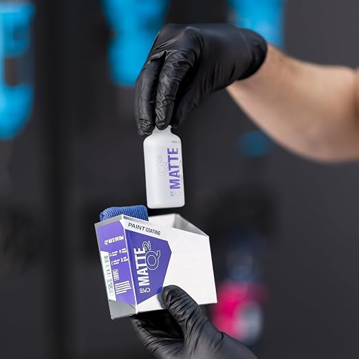 Gyeon Matte EVO Light Kit Ceramic Coating for Matte and Satin finishes Hydrophobic Paint sealant UV Chemical Protection enhances Color Depth Without Gloss adds Lasting Protection