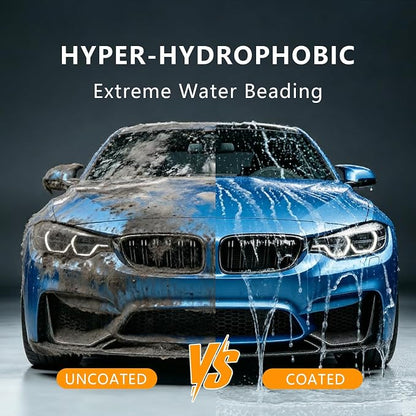 Nano Ceramic Coating Spray, High-Gloss Paint Protection | Nano ceramic coating spray for cars, trucks and SUVs. Creates a hydrophobic layer for gloss and protection.
