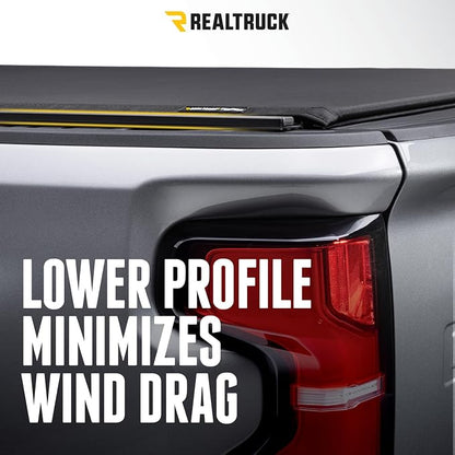 RealTruck TruXedo Pro X15 TS Soft Roll Up Truck Bed Tonneau Cover | 1272216 | Fits 2014-2018, 2019-2025 Chevy/GMC Silverado/Sierra 1500/2500/3500HD (Limited/Legacy) 8' 2" Bed (97.8")