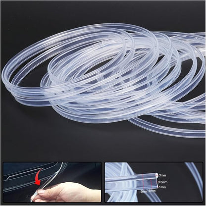 Fiber Optic Waterproof Car Side Glow LED Illumination Optic Fiber Band Car Interior Atmosphere Neon Cold Lights 4 Meters (13.12ft)
