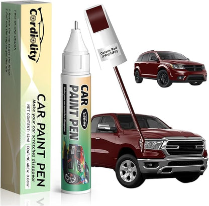 Octane Red(PRV/NRV) Touch Up Paint Pen for Dodge,Car Paint Scratch Repair Pen Quick and Easy Fix Auto Paint Scratch