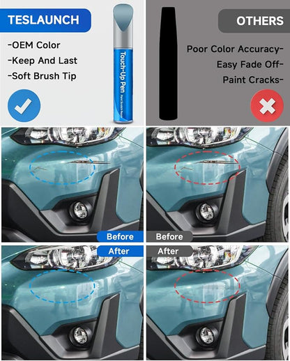PAF Cool Gray Khaki Compatible with Subaru Exact Match Touch Up Paint Car Scratch Repair
