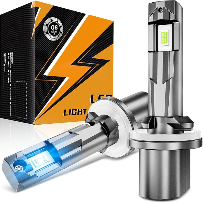 Auxbeam 880 Fog Light, 12000LM 8000K Ice Blue, Enhanced Visibility for Fog & Off-Road, Plug and Play, Pack of 2
