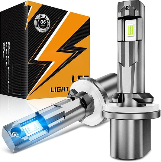 Auxbeam 880 Fog Light, 12000LM 8000K Ice Blue, Enhanced Visibility for Fog & Off-Road, Plug and Play, Pack of 2
