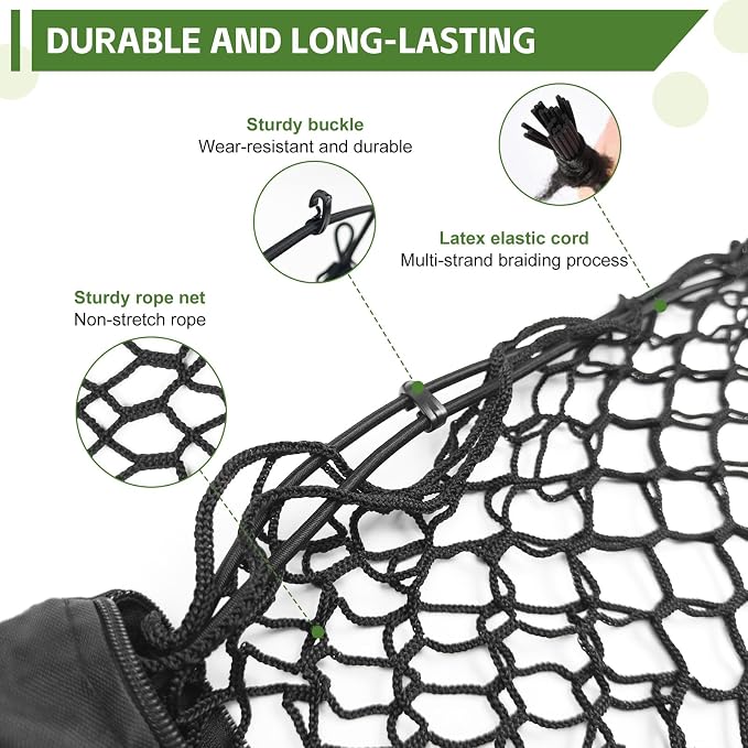 Trunk Cargo Net for 2025 2026 Toyota 4Runner Trunk Organizer Net Anti-Slip Rear Mesh Cargo Netting for 4 Runner SUV Accessories(Envelope Style)