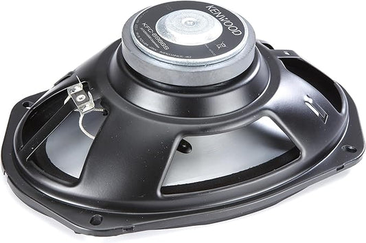 Kenwood KFC-6966S 800W Max 6" x 9" 3-Way 4 ohms impedance Car Stereo Coaxial Speakers Pair