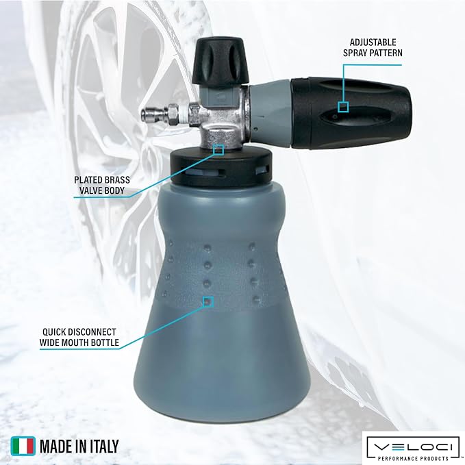 MTM Hydro 28 Special PF22.2 Foam Cannon Kit Commercial Grade Made in Italy