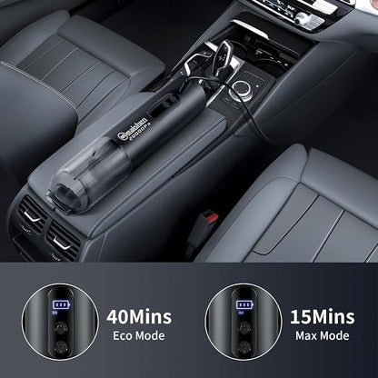 Handheld Cordless Car Vacuum, 5 in 1 Portable Mini Cordless Vacuum Cleaner 20000PA High Power for Car,Home, Pet Hair,Carpet