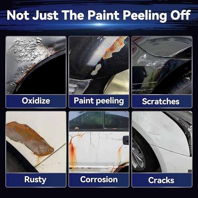 Car Black Paint Touch Up Cars Scratch Repair for Vehicles, Rim High-Gloss Black Paint Pen 30ML Quick Drying Automotive Scratch Repair, Non-toxic 1.5 oz Easy to Use