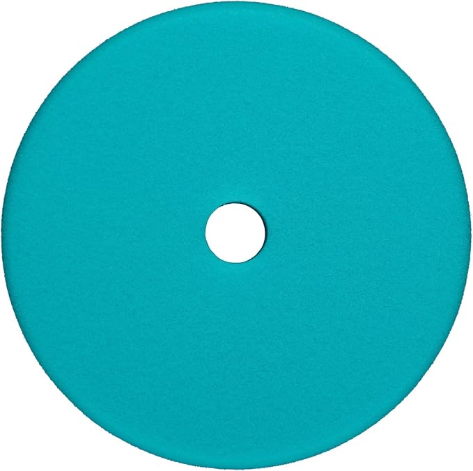 RUPES 9.DA150B Pack of 12 Light Blue D-A Intermediate Foam Polishing Pads 150mm | Ideal for Paint Correction & Gloss Enhancement | Compatible with 5" Backing Plate | Improves Cutting Performance