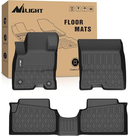 Nilight TPE Floor Mats for Ford Maverick Hybrid 2022 2023 2024 2025 2026, All Weather Custom Fit Heavy Duty Floor Liners