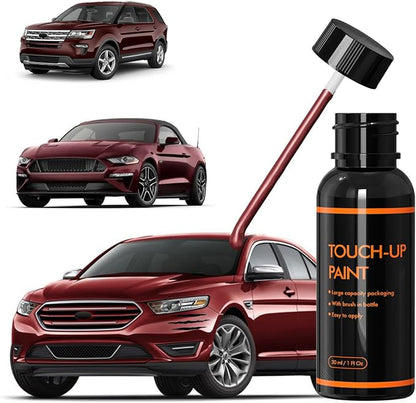 R3 Burgundy Velvet Touch Up Paint for Ford, DIY Car Paint Scratch Repair Kit, Automotive Paints, Quick & Easy Fix Scratch Repair for Mustang/Taurus/Explorer/Expedition/Edge/Flex/Fusion