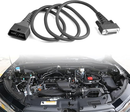 Main Cable Fit for TOPDON AD500, AD600S, ARTIDIAG PRO, ARTIDIAG 600PRO OBD2 Diagnostic Scanner Replacement Test Cable Adapter Connector