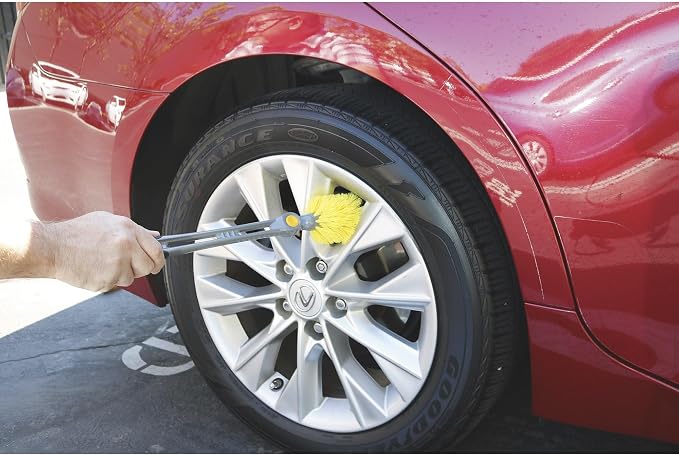 AutoSpa 94021As: Wheel-Boss Easy Reach Wheel Brush