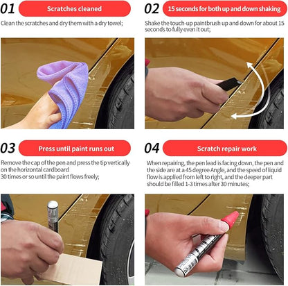 Carhoo B53 Sparkling Brown Metallic Compatible with BMW Touch Up Paint Pen - 0.56 Fl Oz (16ml)