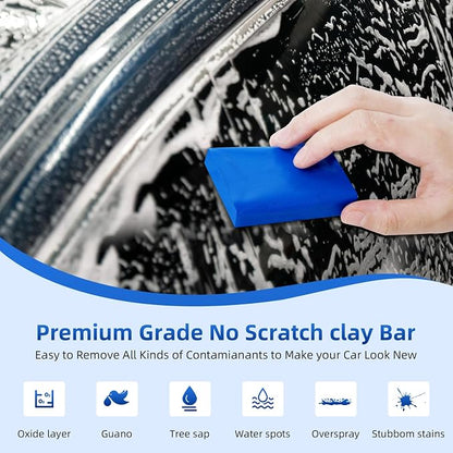 IPELY 4 Pack 100g Car Clay Bar Auto Detailing Magic Clay Bar Cleaner for Car Wash Car Detailing Clean