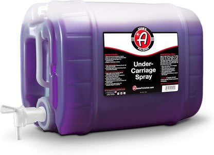 Adam's Polishes SiO2 Infused Invisible Undercarriage Spray (5 Gallon) - Quick and Easy to Use - Turn Your Wheel Wells Invisible - Leaves a Black Satin Finish