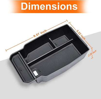Center Console Organizer Tray Compatible with 2026 2025 2024 2023 Mazda CX-50 Armrest Organizer Tray Secondary Storage ABS Plastic Accessories (NOT FOR CX-5)