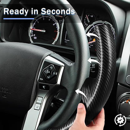 Fit for Toyota Steering Wheel Cover, Steering Wheel Cover for Tacoma(2012-2023) 4Runner(2010-2024) Tundra(2014-2021) Sequoia(2014-2022) Accessories (Matte Black)