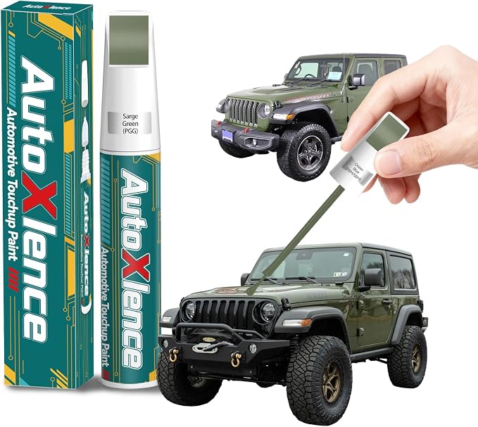 Sarge Green(PGG) Touch Up Paint Compatible with Jeep Car Paint Pen Scratch Repair Automotive Scratch Remover Fix Exact Color Match