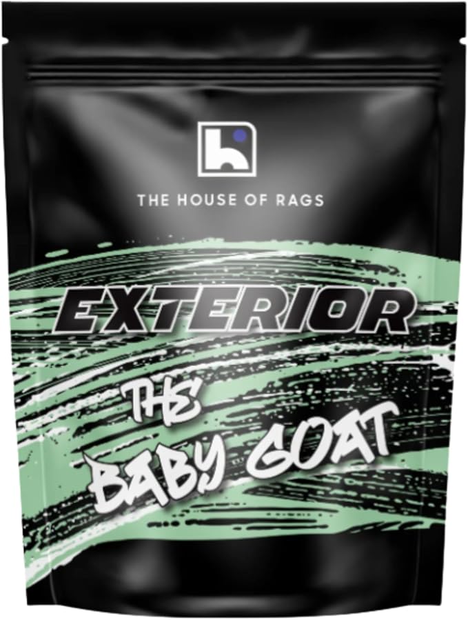 THOR Baby Goat: Microfiber Drying Towels for Cars 18x20in, 1200 GSM Korean Made – Ultra-Thick, Twist Loop Weave, Scratch-Free & Super Absorbent Car Cleaning Cloth for Trucks, SUVs – 2 Pack, Green